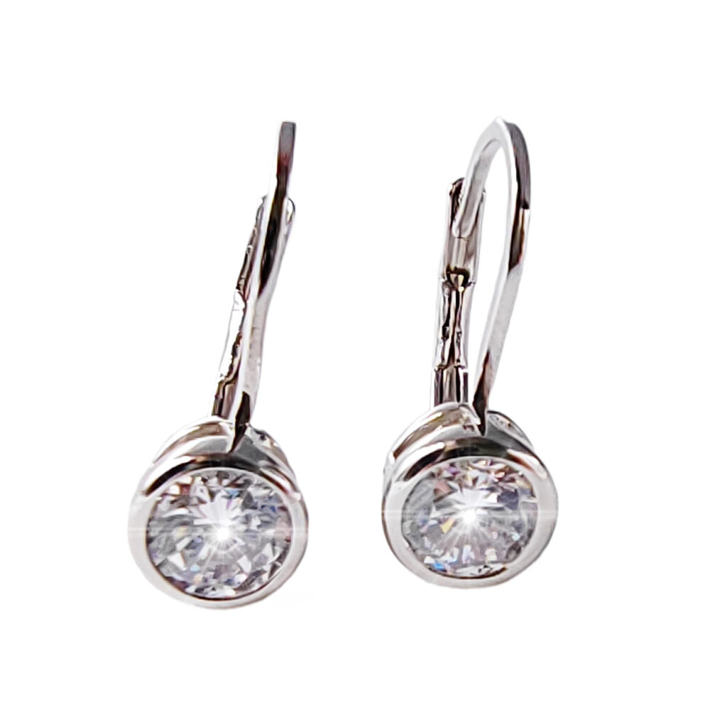 Orecchini Pendenti Orecchini Luce Orecchini Punto Luce In Argento