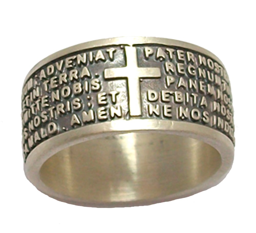 AMEN Anello - Fede incisione PADRE NOSTRO - Solo Fedi a Torino AMEN Anello - Fede incisione PADRE NOSTRO - Solo Fedi a Torino