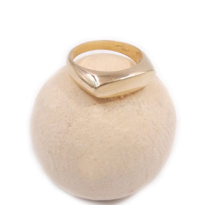 Anello uomo donna in argento 925 dorato oro giallo