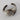 Anello Unisex Regolabile in Argento 925 Spazzolato – Design Vintage Artigianale