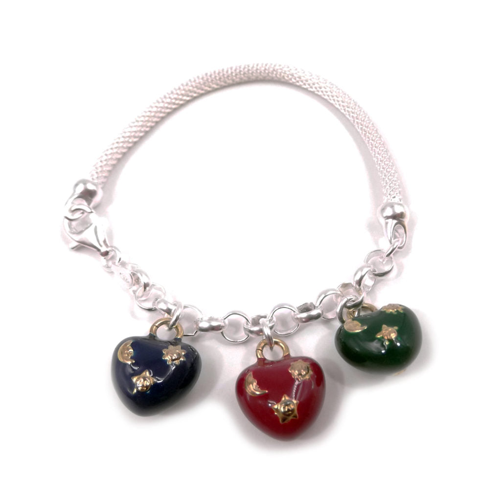 SAGA GIOIELLI® Bracciale Donna in Acciaio Portafortuna – Ciondolo a Scelta: Quadrifoglio, Coccinella o Ferro di Cavallo – Confezione Regalo Inclusa ( COCCINELLA SAGA GIOIELLI® Bracciale Donna in Acciaio Portafortuna – Ciondolo a Scelta: Quadrifoglio, Coccinella o Ferro di Cavallo – Confezione Regalo Inclusa ( COCCINELLA