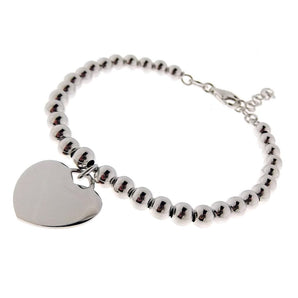 bracciale charm cuore