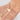 Bracciale Cuore Giallo con catena doppia in argento 925