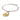 Bracciale Cuore Giallo con catena doppia in argento 925