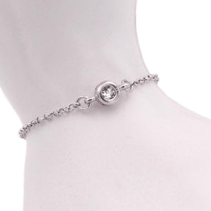 Bracciale Punto Luce in argento 925 con zircone