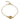 Bracciale Sacro Cuore in Argento 925 Finitura Dorata Regolabile Donna