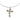 Collana da donna in argento 925 con Croce Pietre dure