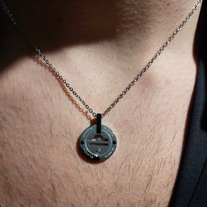 Collana uomo segno zodiacale bilancia