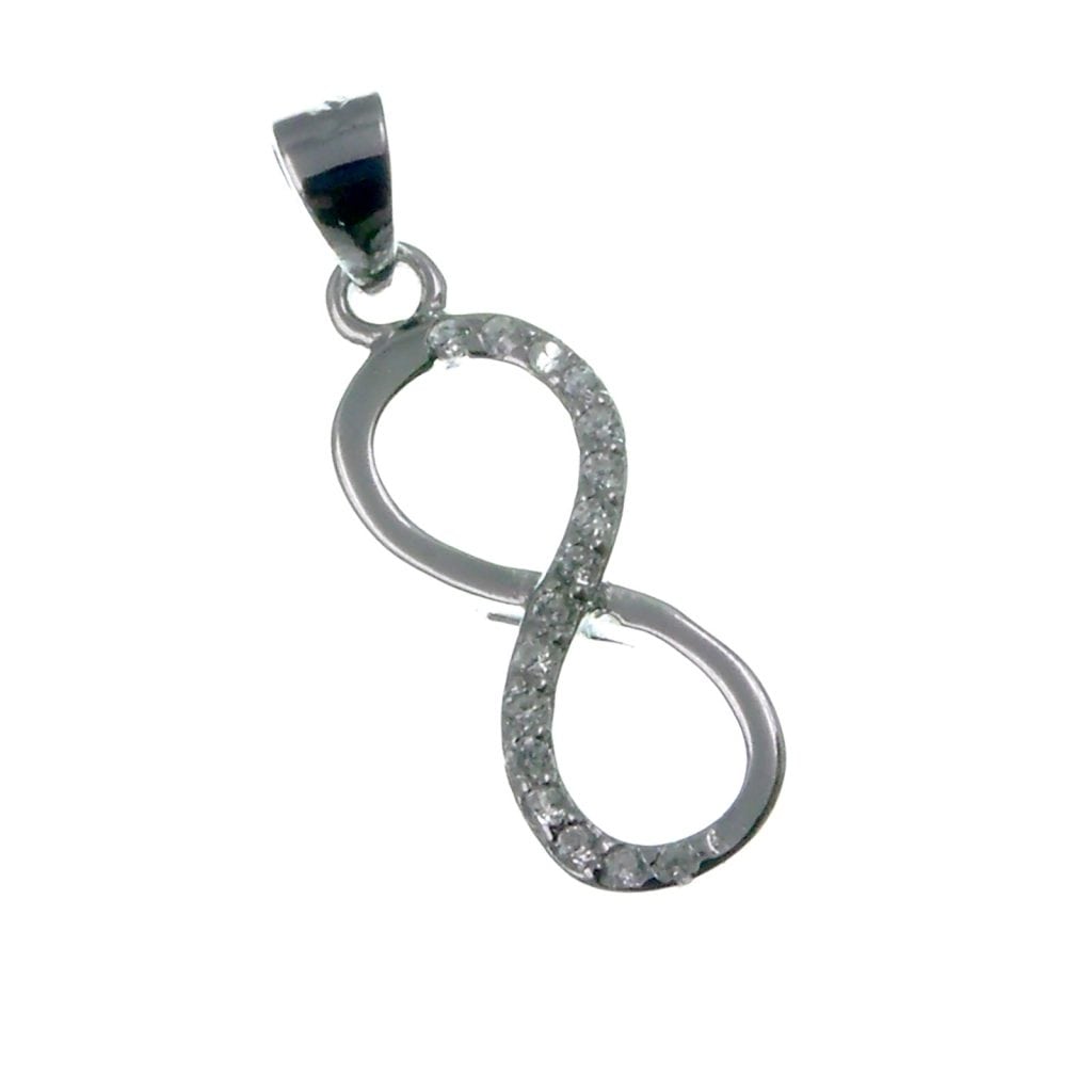 Sofia Milani - Collana da Donna in Argento 925 - Placcata in Oro con Pietra Zircone - Ciondolo ad Infinito - N0761 Sofia Milani - Collana da Donna in Argento 925 - Placcata in Oro con Pietra Zircone - Ciondolo ad Infinito - N0761